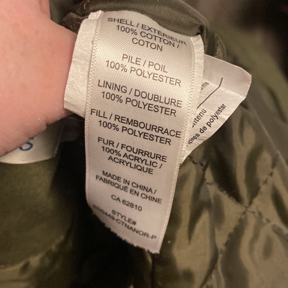 Xs faux fur trimmed hooded coat - Picture 7 of 7